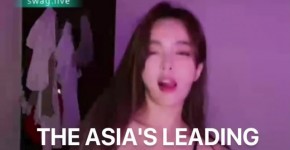 Get closer to Asian shaved pussy | Go search swag.live @yumibebe, swagvideo