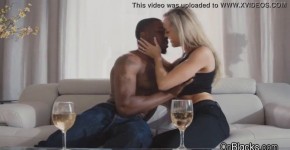 Bigtit MILF blows neighbours big black cock, alesi3da