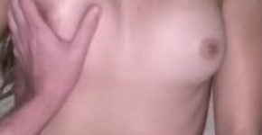 Handjob to a Stranger while my Husband is Watching. he Cums in 35 Seconds Grabbing my Boobs., runcang