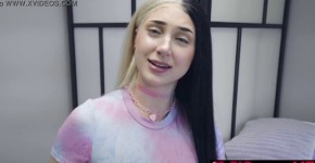 Sexy stepsister Skylar Vox gets interrupted by her horny stepbro, Hasamus