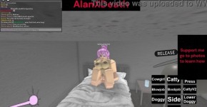She was not speaking english so i did a quickie in roblox, ro3us3tinen