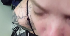Tatted BBW Sucking A Bbc, Vynnerod