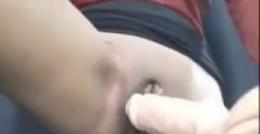 Step sister caught masturbating with her huge dildo, Vantar
