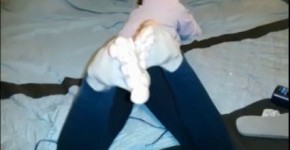 Amateur Dirty Soles Blonde Demi Delia, ombuponto