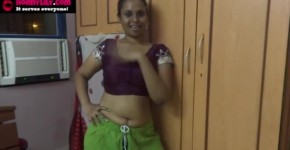 Mumbai Maid Horny Lily Jerk Off Instruction In Sari In Clear Hindi Tamil and In Indian, Fantastic25