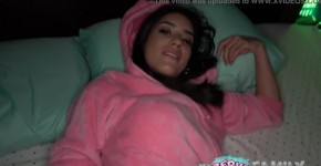 Sneaky Step-Mom Cheats With Me in Onesie - Tia Cyrus -, Gillee