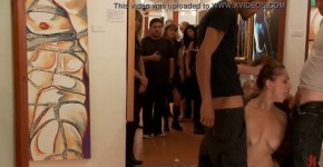 Slut gang bang fucked in public gallery, Laila74