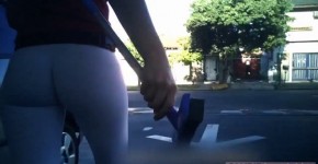 AMAZING WHITE SPANDEX LEGGINGS ROUND ASS Gas Station Girl. Join CandidSluts.com and Watch All Of Our Videos, endedish