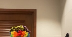 Milf Lila Lovely Sucks And Fucks Gibby The Clown In A Public Bathroom porn, en1onouto