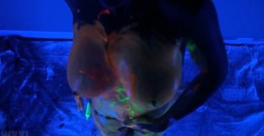 Nikkisims Black Light Body Paint Wmvlewd Porn Teen, rongedouro