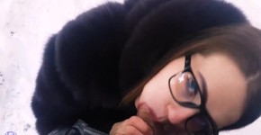 Public Road Blowjob and Cumshot Facial POV, Uceansen