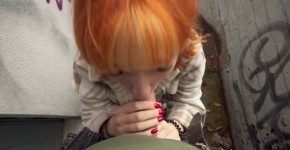PublicAgent - Redhead Russian babe reveals all, FAKEhub