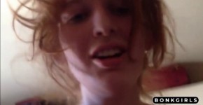 Mature Blonde Enthusiastically Rides in POV Video, annaitaliana