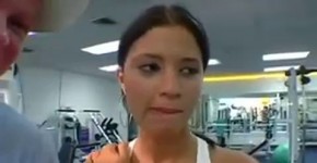 Huge Phat Juicy Booties Sophia Castello At The Gym, Dagasas