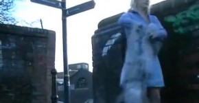 Busty blonde amateur babe Cherry upskirts masturbation in a pub and public, Acquen