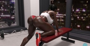 She struggles with that giant cock • MILF BREEDER #06, estounger
