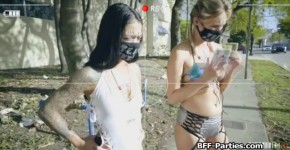 Private Foursome Rave Party In Lock Down With 3 Sluts Girl Loses Virginity, Matthele