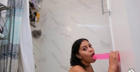 Horny Solo Chick Jeni Takes A Shower And Rides Her Favorite Toy Chastity Cuckold, endedede