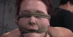 Roped up Ashley Lane bondage femdom, Vaschet