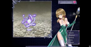 Ambrosia [RPG Hentai game] Ep.1 Sexy nun fights naked cute flower girl monster, Gillee