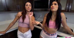 Which teen stepsister sucks cock better? Kylie Rocket or Vanessa Sky? Lets find out, Peyt2on