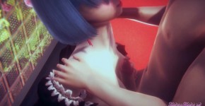 Re Zero Hentai - Rem Boobjob with POV (Uncensored) - Japanese Asian Manga anime game porn, Shawn3