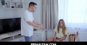 PrimalFam-Stepsister Eveline Dellai keeping her stepbrother Raul Costa quiet by offering him a hot fuck sesh porn, isatisato