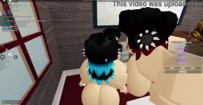 Red hair and Blue Hair girl get fucked in roblox, istatour