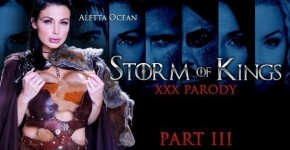 Busty Lady Aletta Ocean In Storm Of Kings XXX Parody: Part 3, Brazzers