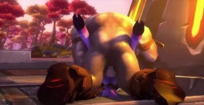World of Warcraft Cartoon with elements of porn, Samuilenfuck