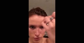 Bella Thorne Sexy Videos (Second Video look in the Mirror), sengedatit