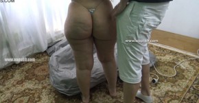 Sexy step Aunt Inflates the Mattress Grinding his Dick on her Ass and She Says Nothing. Always Tease the Family as Wearing Sexy 