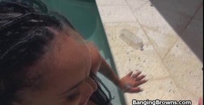 Fucking chocolate bikini bigtit babe, brownlove9