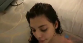 Gina Valentina girlfriend fucked after shower, Jos3h212