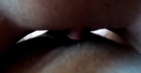 Closeup Creampie, curlymonika