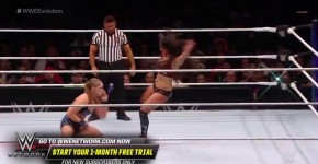 Ronda Rousey vs Nikki Bella. Evolution 2018., engang