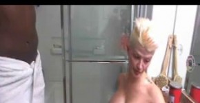Blonde Whore And Her Black Lover Fuck, Hammer1271