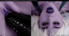 REAL LIFE HENTAI - Elf is fucked with Tentacles and Cum on her face - Alya Stark, Frantic