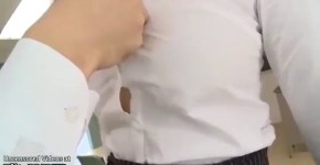 Japanese hot teacher gets smashed by her student, anditom