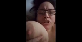 Huge Titted Chick begging for it(quick), yolkagirl