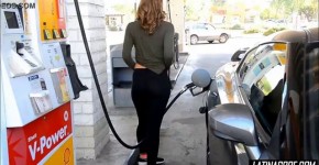 Beautiful Latina with perfect ass gets caught flashing in public - Latinacore.com, Aitlyne