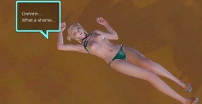 Marie Rose Doa cosplay hentai game girl having sex with a man in animated manga porn video hentai, lulongoro
