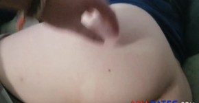 Girlfriend gets cum on her pussy, babykathy