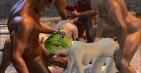 Back Alley Anime Gangbang cartoon animation 3way and cartoons porn, greg187