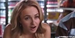 Hayden Panettiere caught naked celeb, barabanko