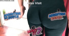 Enormous Big Round Ass! Tiny Waist! Cameltoe Pussy. Thong and Spandex, Hayd2er