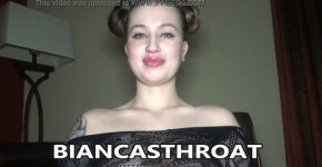 IG Model @biancasthroat Wraps Her Dick Sucking Lips Around BBC- DSLAF, Rtonya