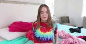 Stepbrother wants his stepsister to show him her bouncy tits, Xobii02