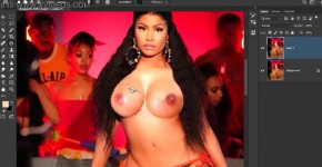Undressing Nicki Minaj in Photoshop | Full image : http://libittarc.com/303w, insontin
