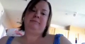 Fat Teacher Shows Off Her Big Tits, Flexiverse